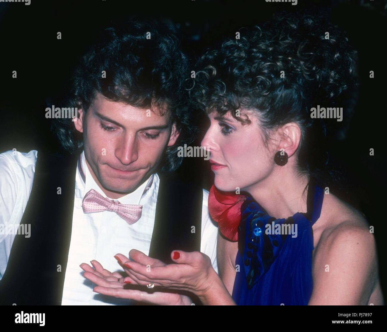 Rex Smith and Pam Dawber 1986  Photo By Adam Scull/PHOTOlink.net /MediaPunch Stock Photo