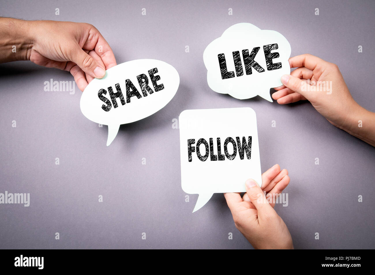 Share like and follow Social media marketing Stock Photo Alamy Share like and follow Social media marketing Stock Photo Alamy