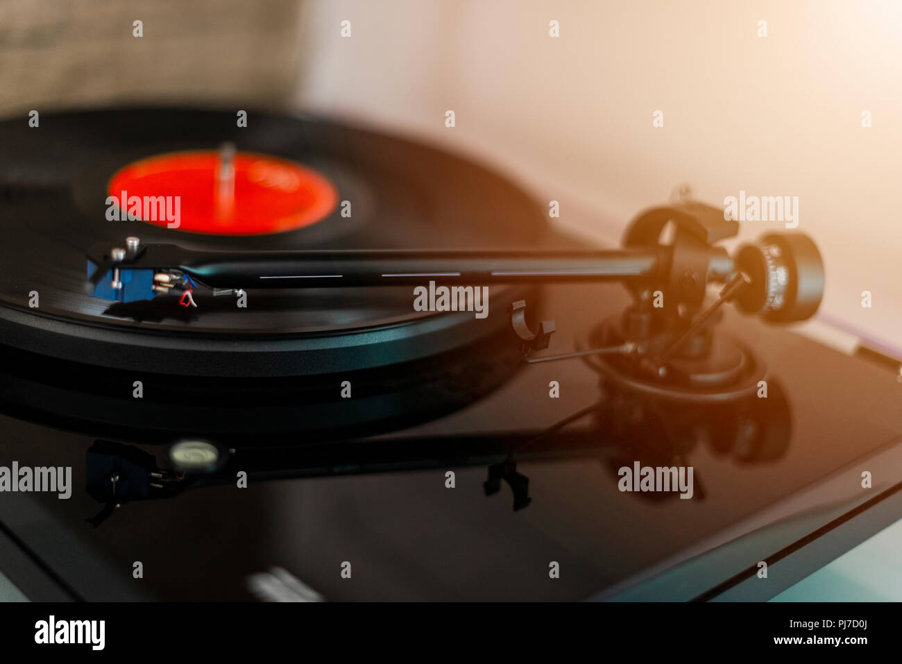 Vintage Vinyl Record Player High Resolution Stock Photography And Images Alamy