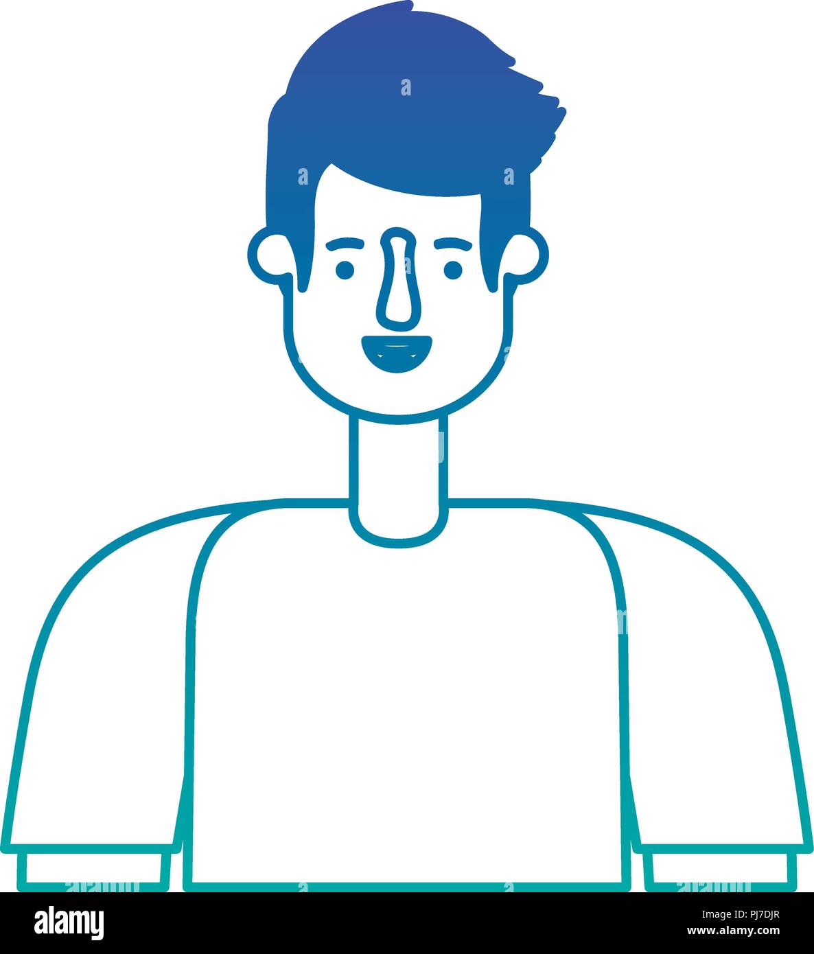 young man avatar character Stock Vector Image & Art - Alamy