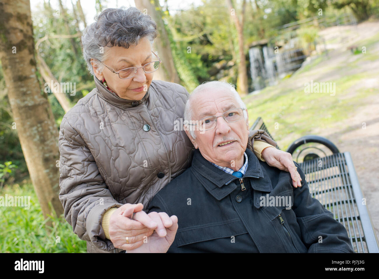 Seniors having fun hi-res stock photography and images - Alamy