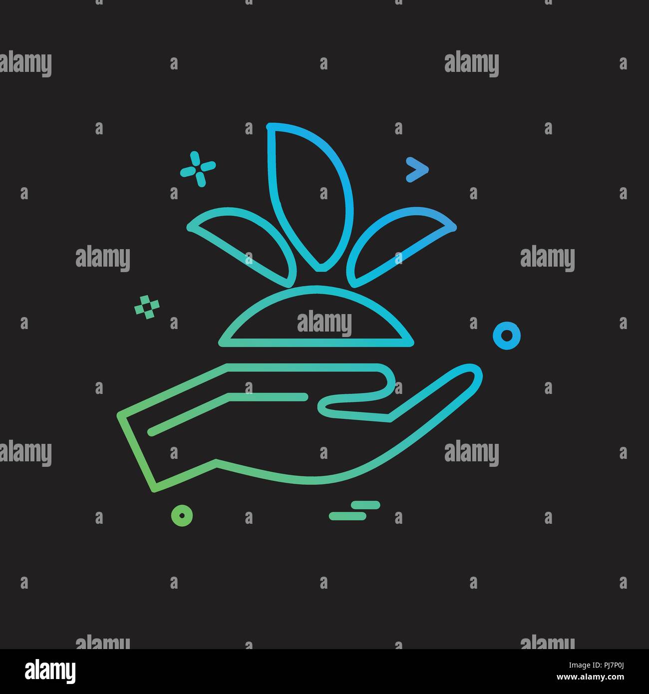 Safe hands icon design vector Stock Vector Image & Art Alamy