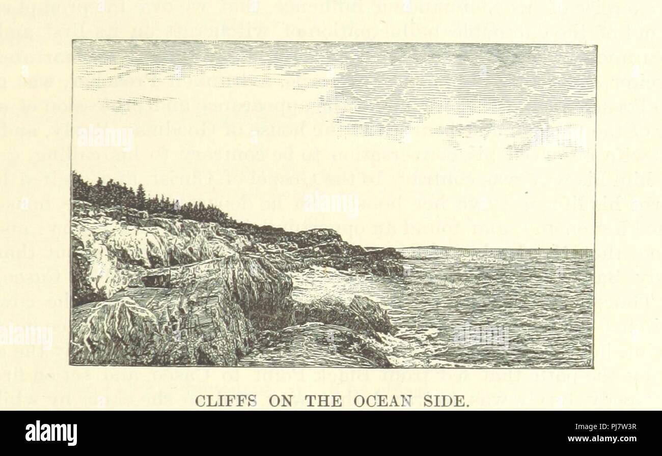 Image from page 41 of 'An historical sketch, guide book, and prospectus of Cushing's Island, ... Maine' . Stock Photo