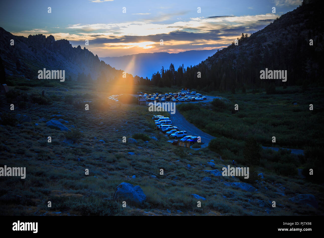 Onion valley trailhead hires stock photography and images Alamy