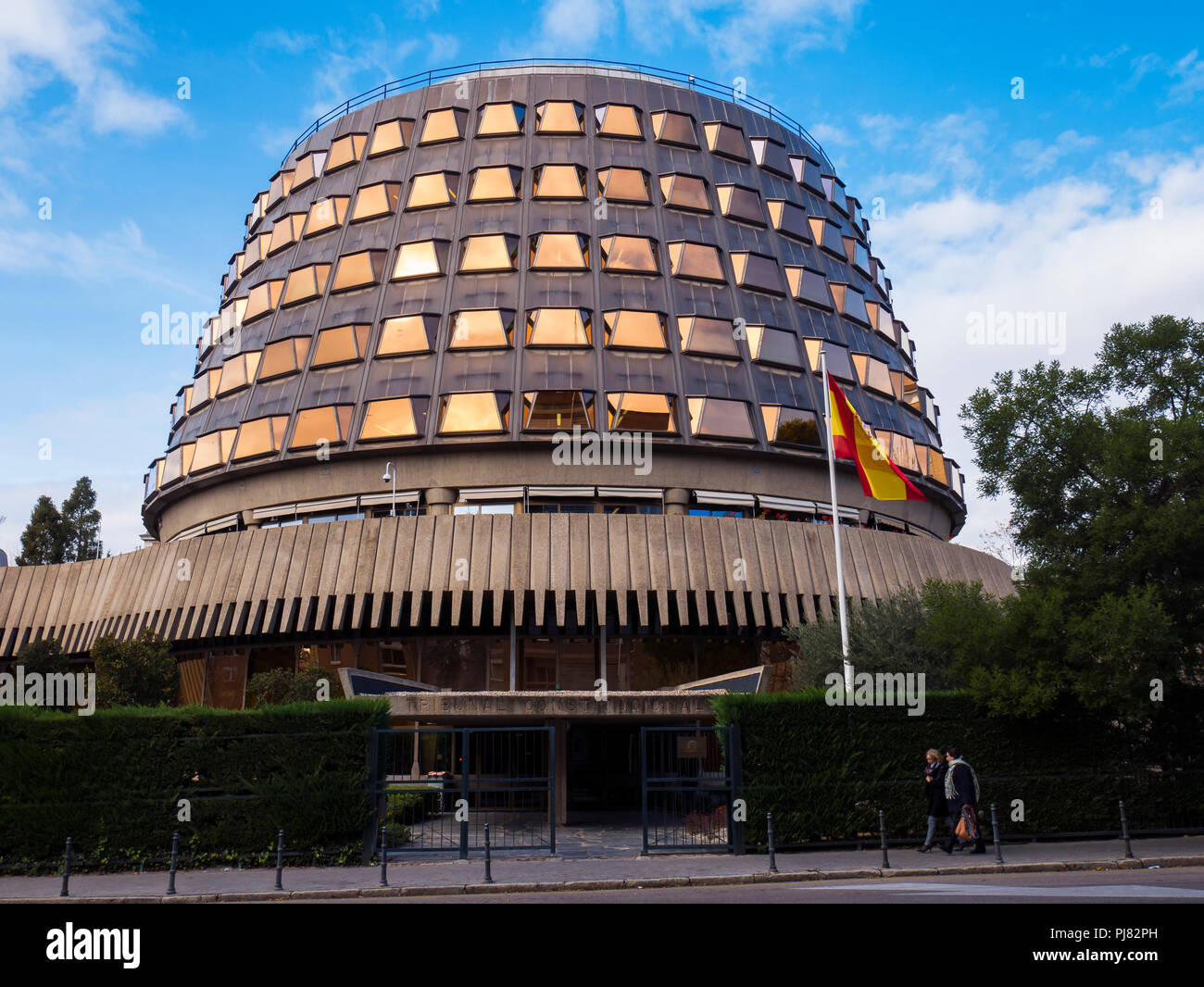 Tribunal Constitucional Madrid Espana Stock Photo Alamy