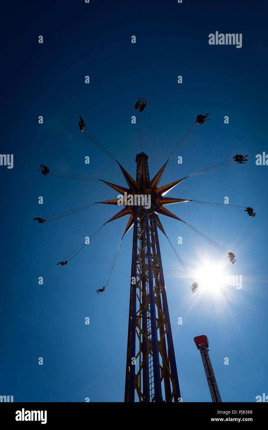 Spinning Carnival Ride High Resolution Stock Photography and Images Alamy