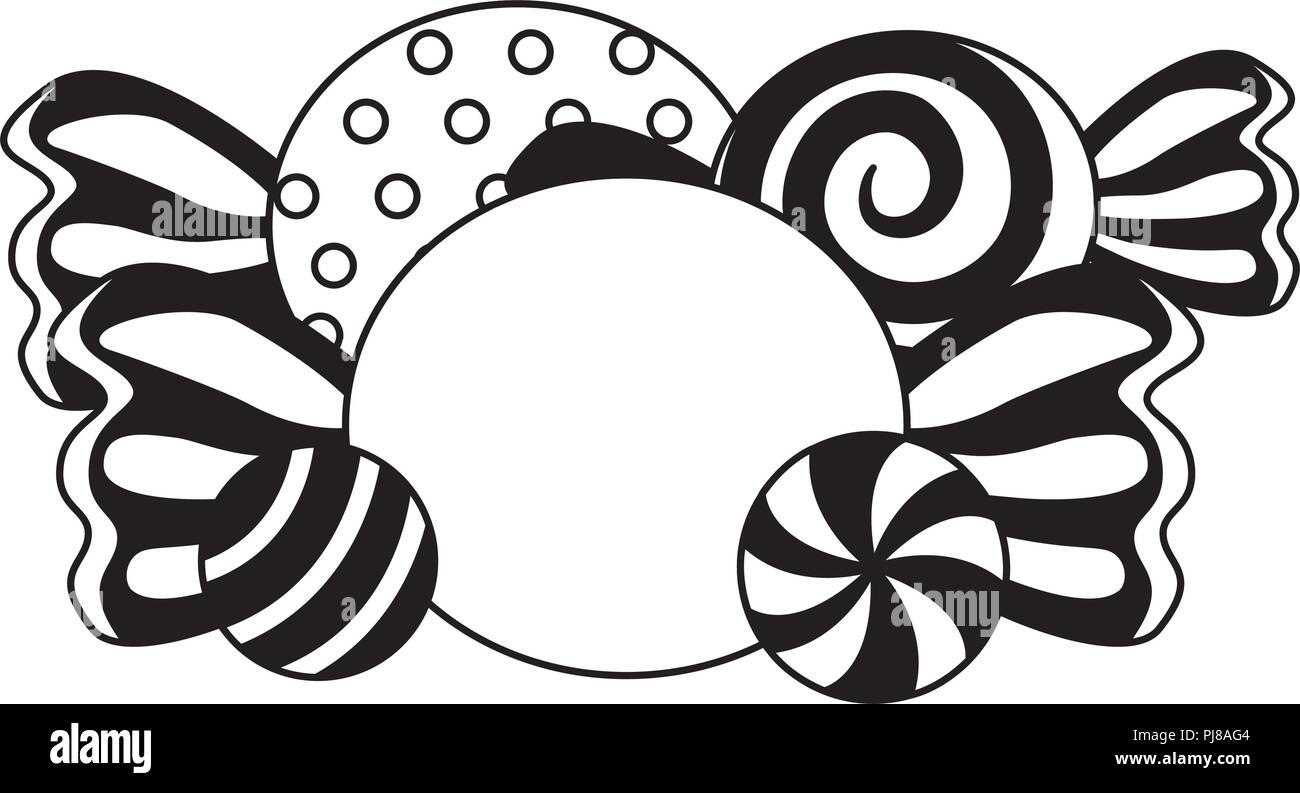 sweet candies isolated icon Stock Vector Image & Art - Alamy