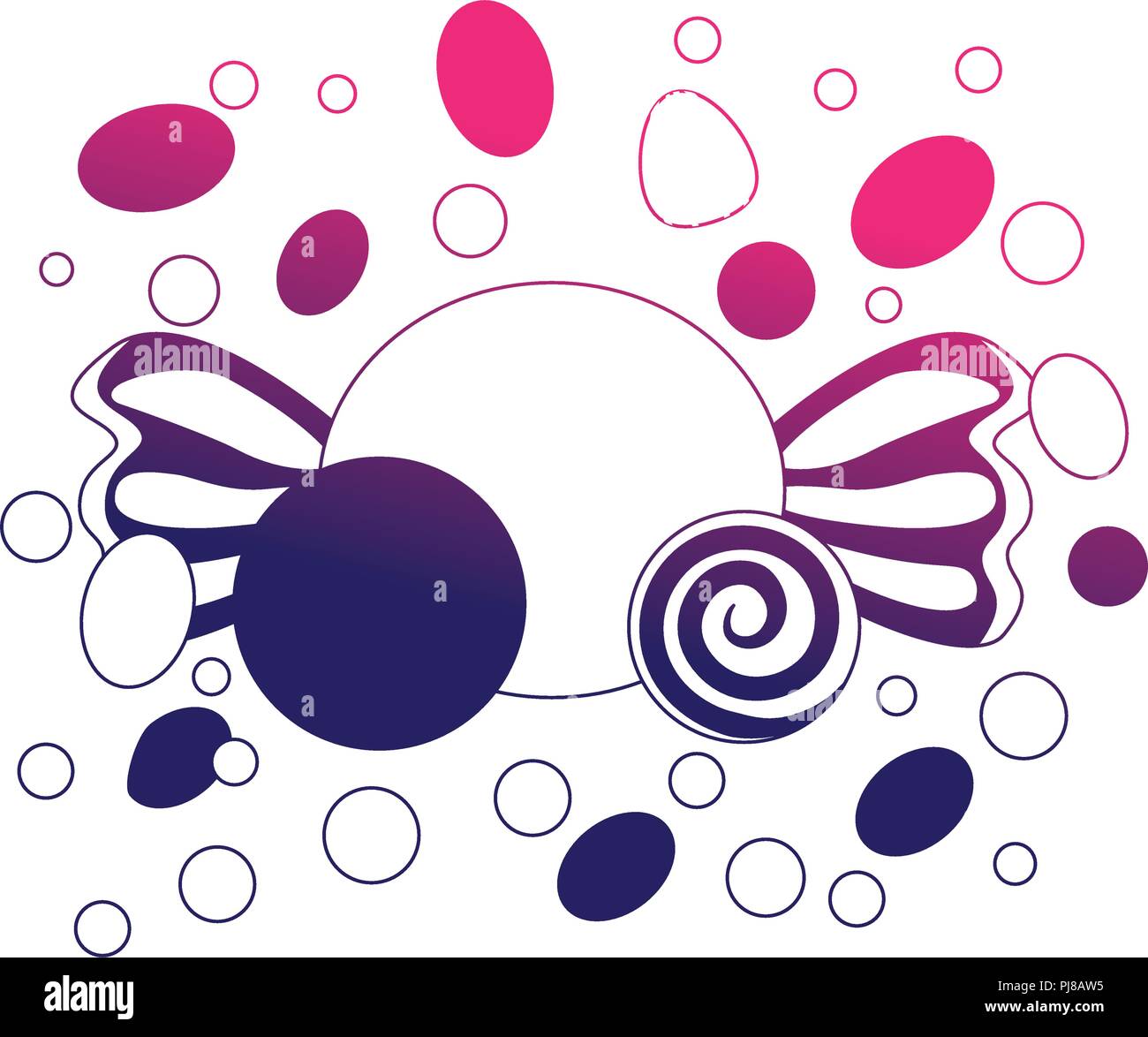 sweet candies isolated icon Stock Vector Image & Art - Alamy