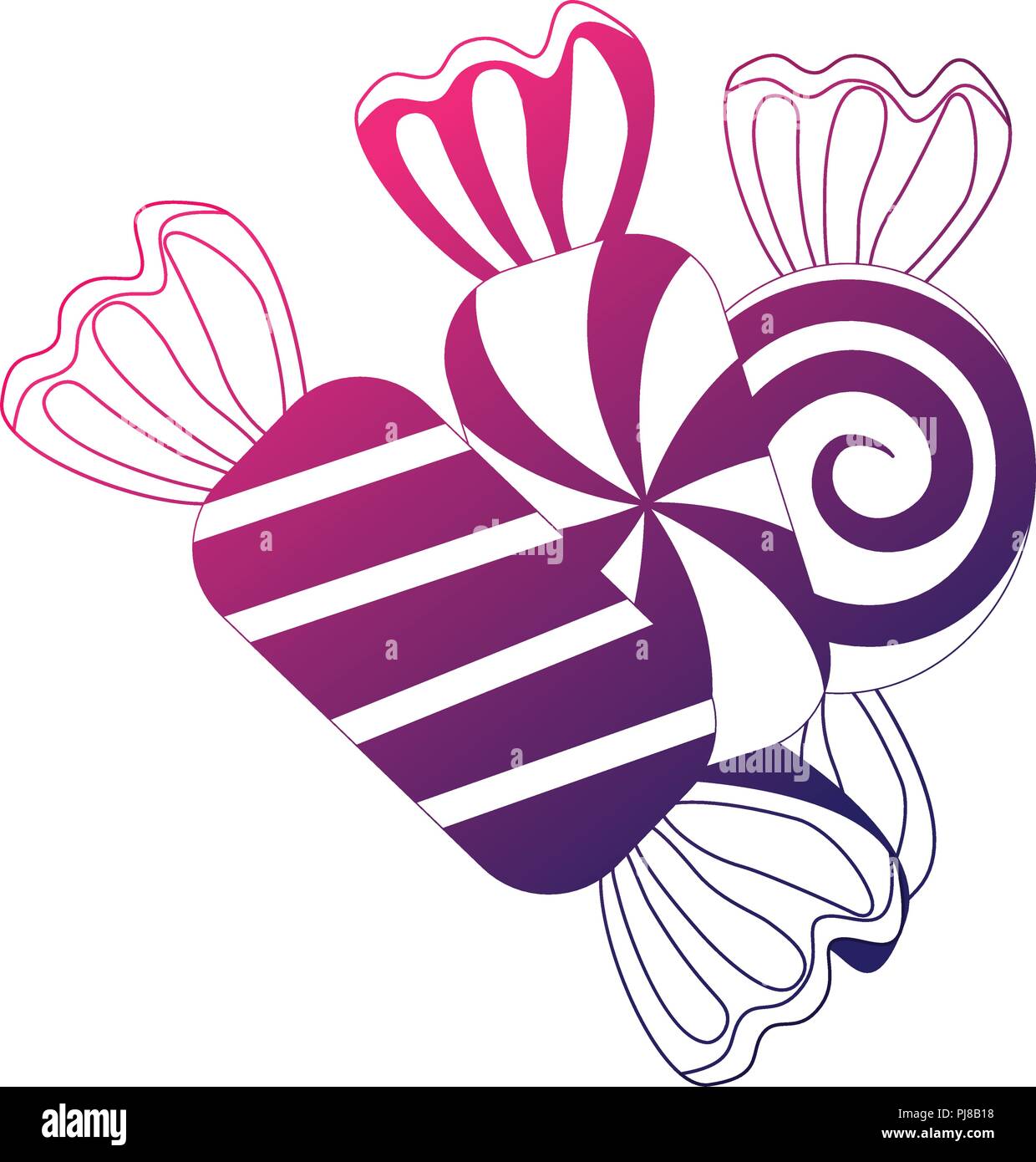 sweet candies isolated icon Stock Vector Image & Art - Alamy
