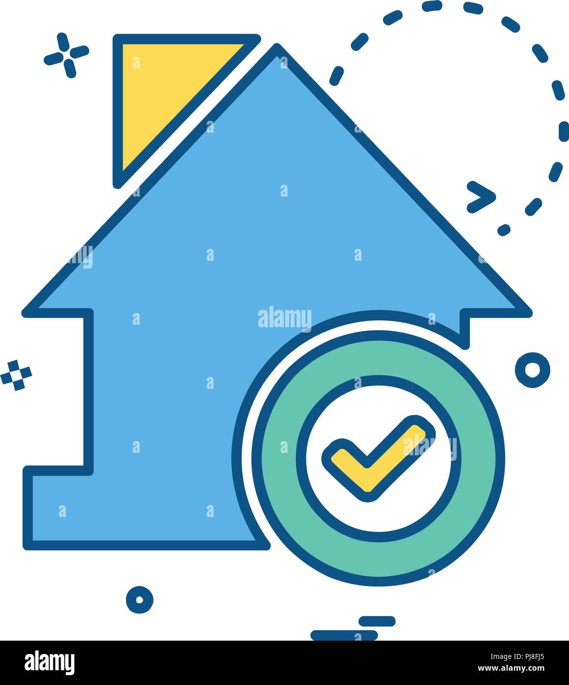 Real Estate icon design vector Stock Vector Image & Art - Alamy