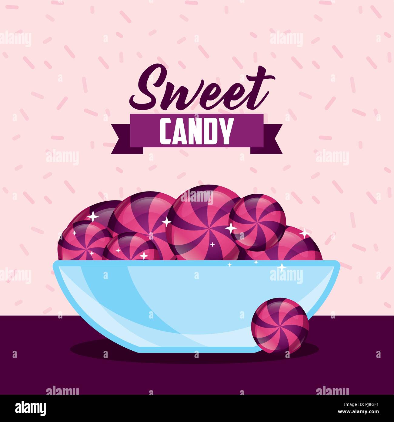 sweet candy concept Stock Vector Image & Art - Alamy