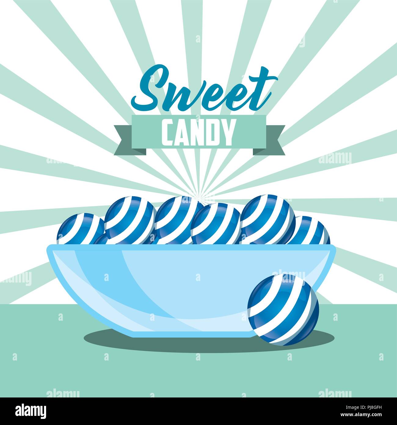 sweet candy concept Stock Vector Image & Art - Alamy