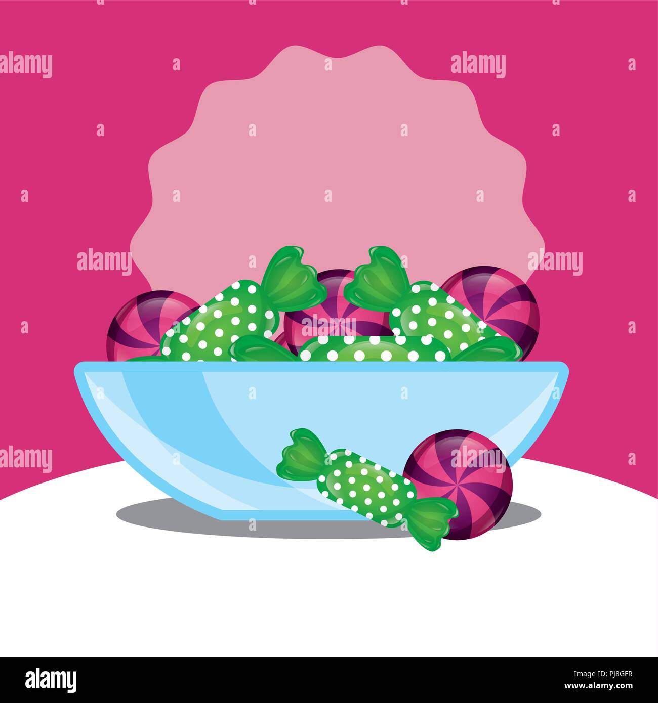 sweet candy concept Stock Vector Image & Art - Alamy