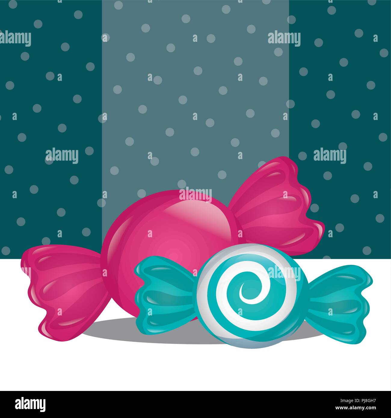 sweet candy concept Stock Vector Image & Art - Alamy