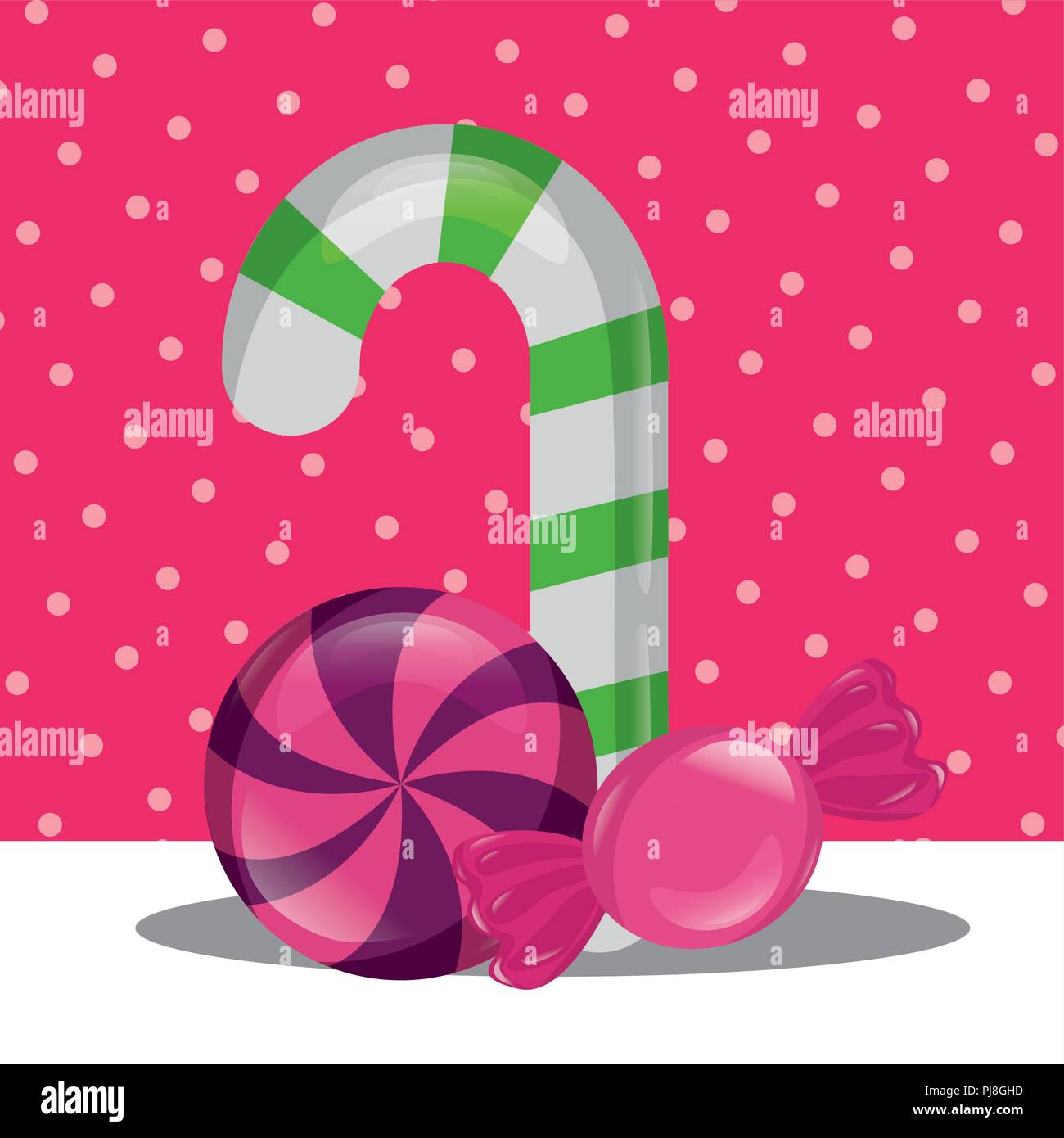 sweet candy concept Stock Vector Image & Art - Alamy