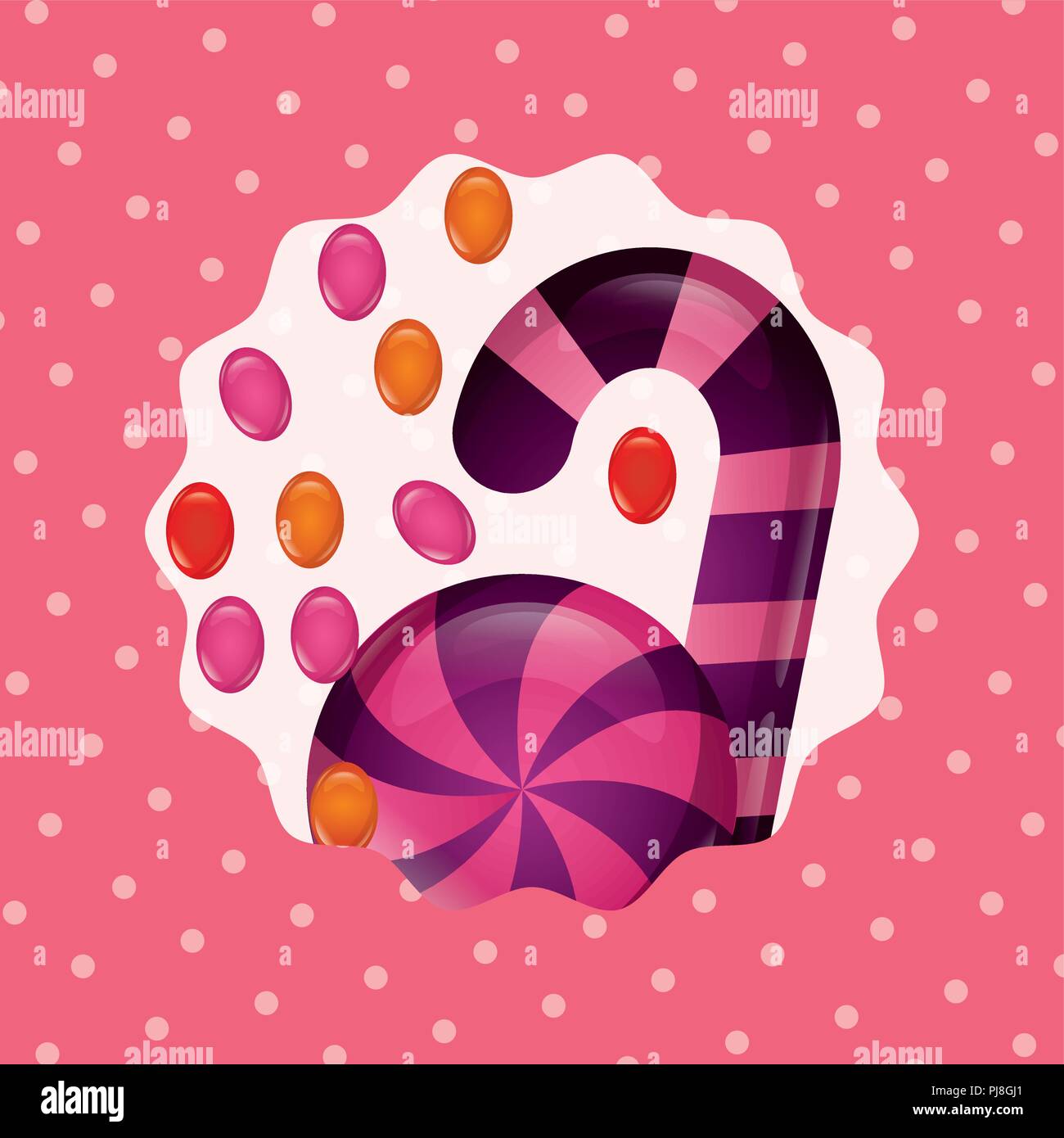 sweet candy concept Stock Vector Image & Art - Alamy