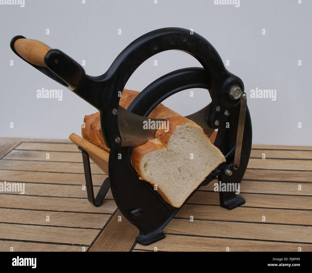 https://c8.alamy.com/comp/PJ8P99/close-up-of-a-vintage-danish-bread-slicer-with-a-danish-white-bread-PJ8P99.jpg