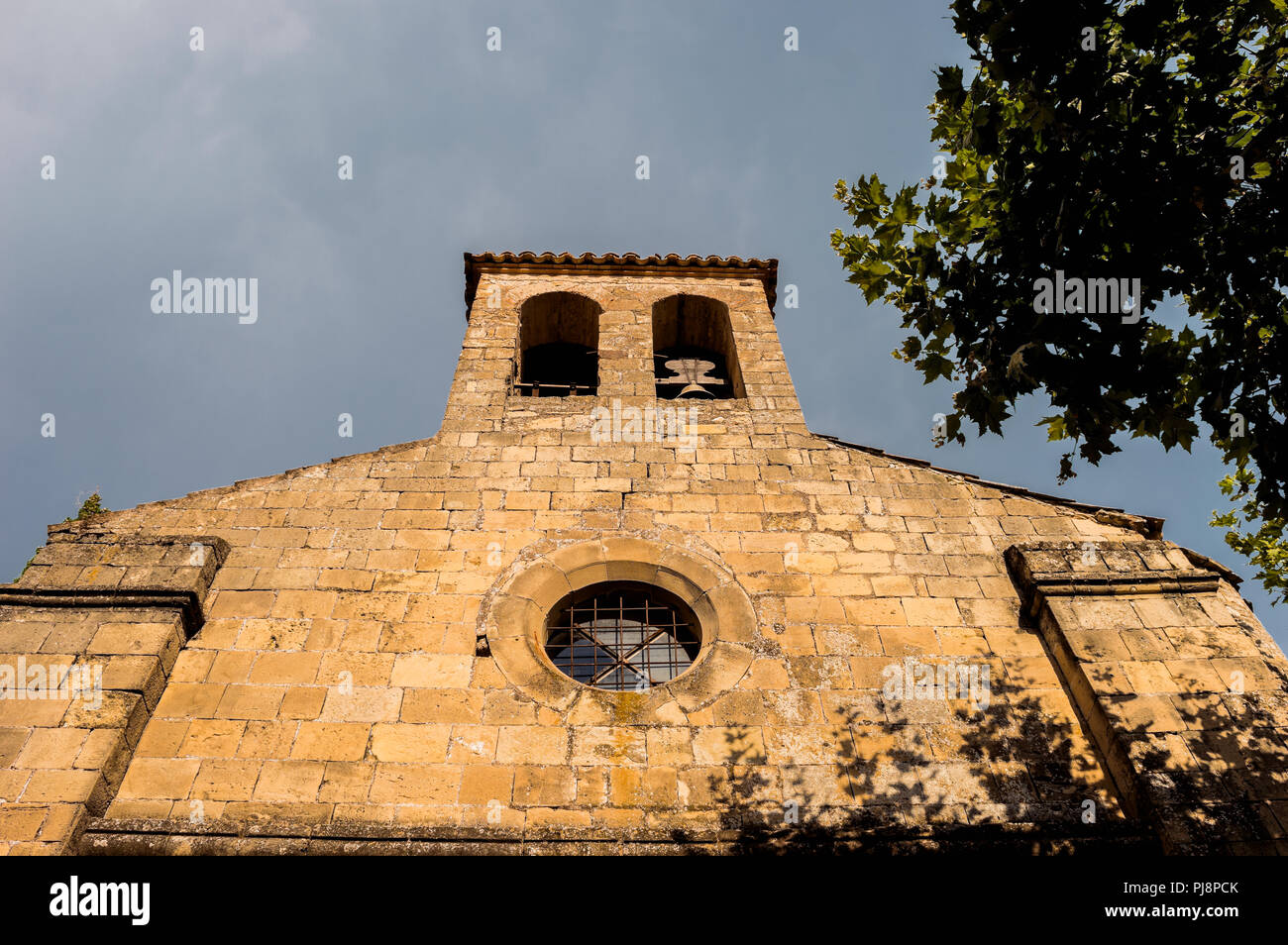 Talamanca,Spain,aniversary of 1714 battle with the presence of Mr Quim Torra president of the Generalita of Catalunya Stock Photo