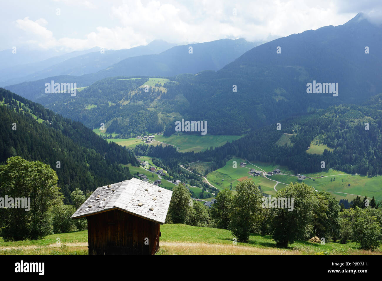 Lesachtal, bei Maria Luggau, Kärnten, Gailtaler Alpen, Österreich, Europa Stock Photo