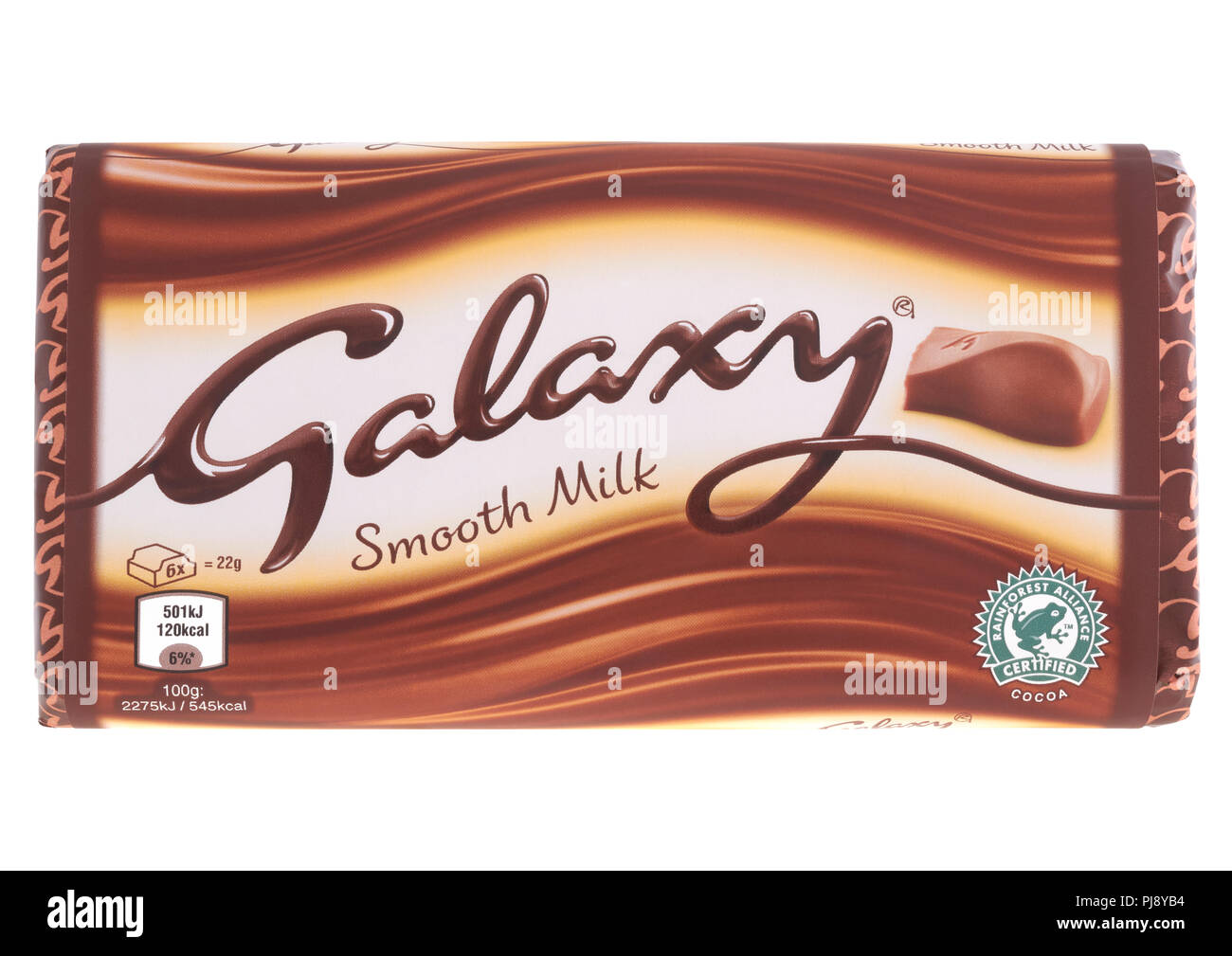 Galaxy Celebrations Chocolate on a white background Stock Photo - Alamy