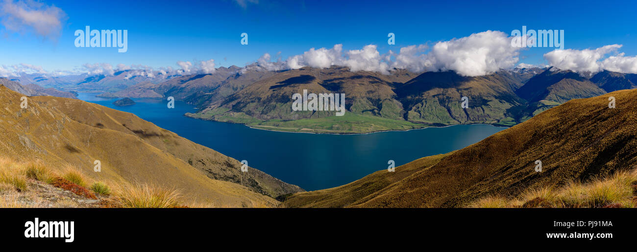 Lake Wanaka, South Island, New Zealand Stock Photo