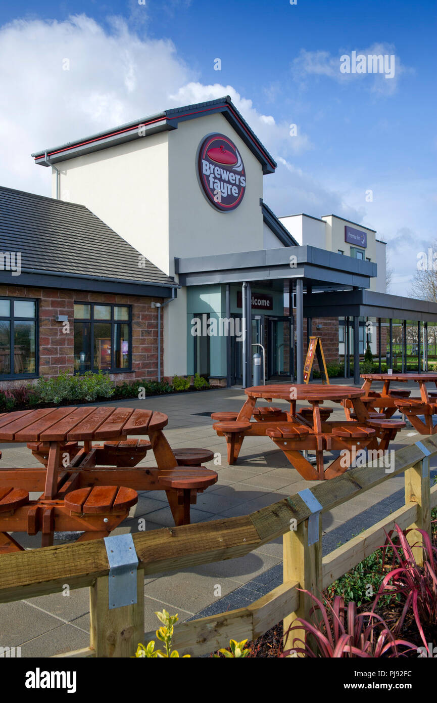 Brewers Fayre, Minehead, UK Stock Photo Alamy