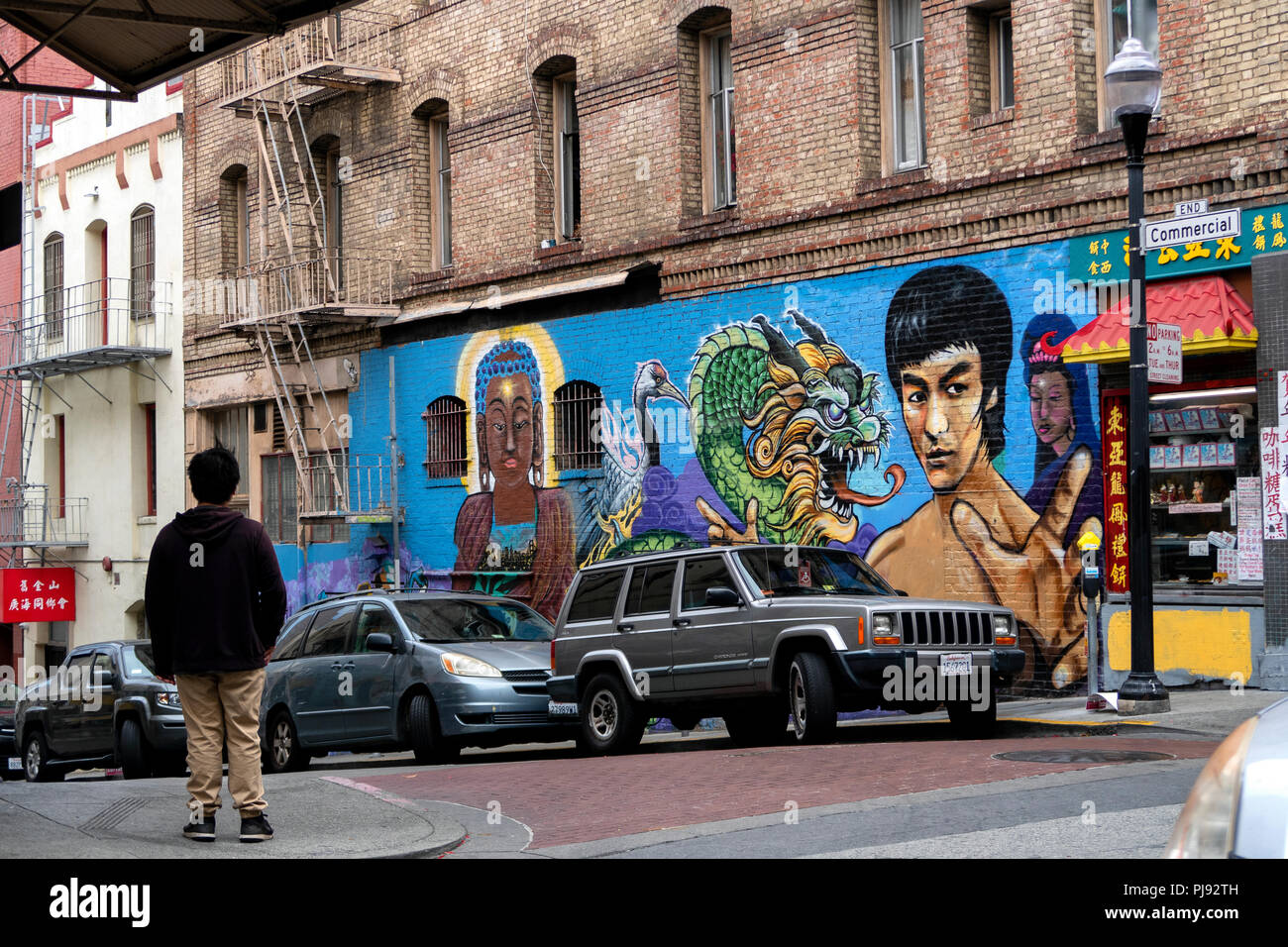 Chinatown mural san francisco hires stock photography and images Alamy