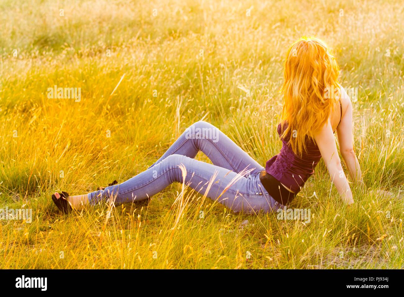 Adolescent teen Stock Photo