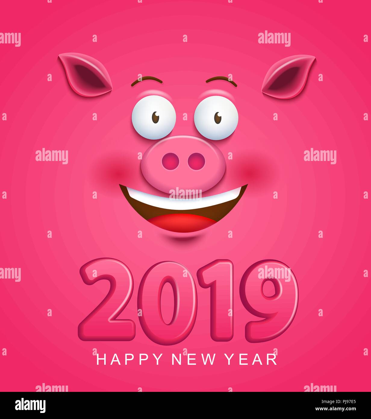 Pig Face Emoji Sunglasses Funny Chinese New Year 2019 Tee Pig Face Emoji Sunglasses Funny Chinese New Year 2019 Tee