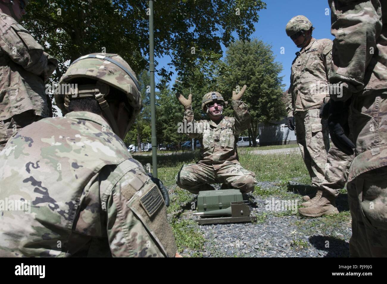 U.S. Army Staff Sgt. David Nelson, a signal support systems specialist