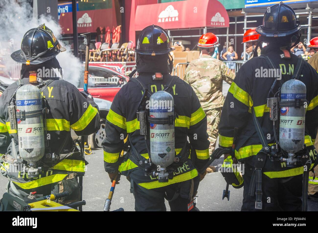 New York City Uniformed Firefighter Association UFA 4" Yellow Decal 