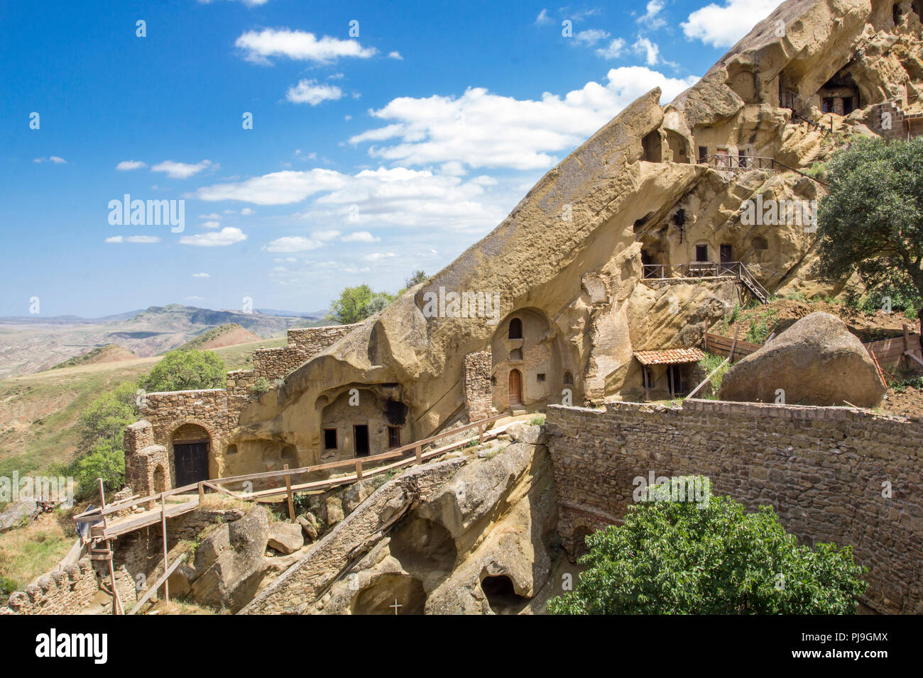David Gareja monastery complex, Stock Photo Alamy