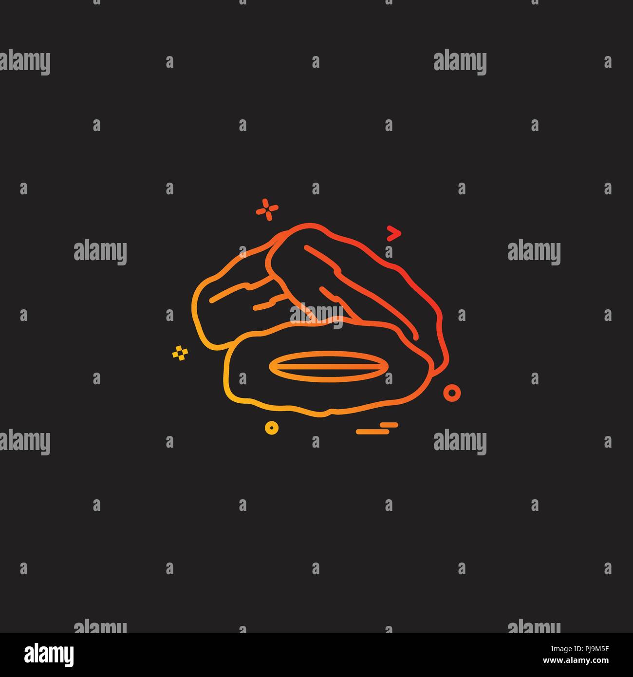 Dates icon design vector Stock Vector Image & Art - Alamy