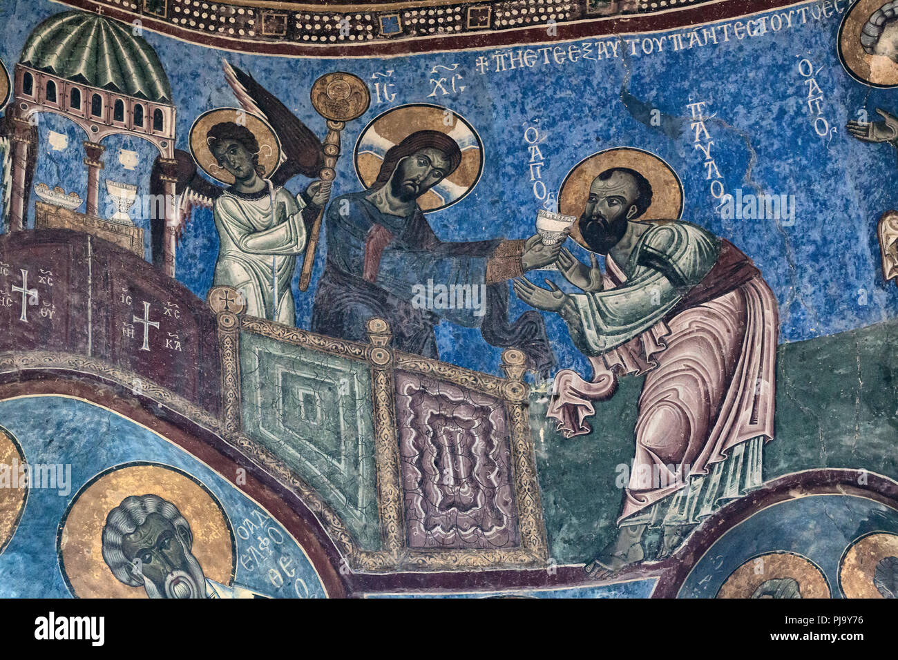 Armenian Church Fresco High Resolution Stock Photography and 