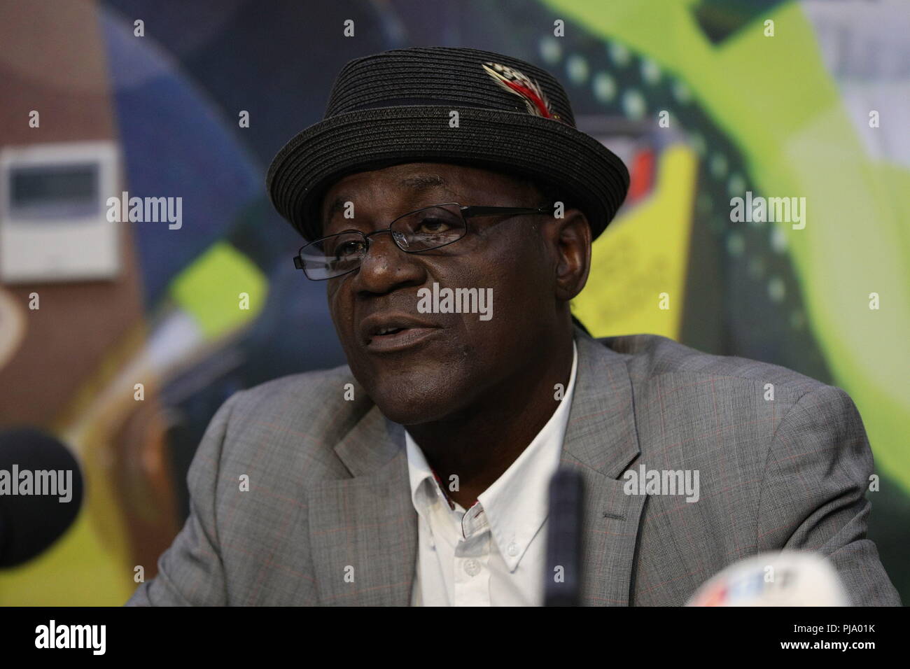 Neville Staple during a press conference at West Midlands Police HQ in