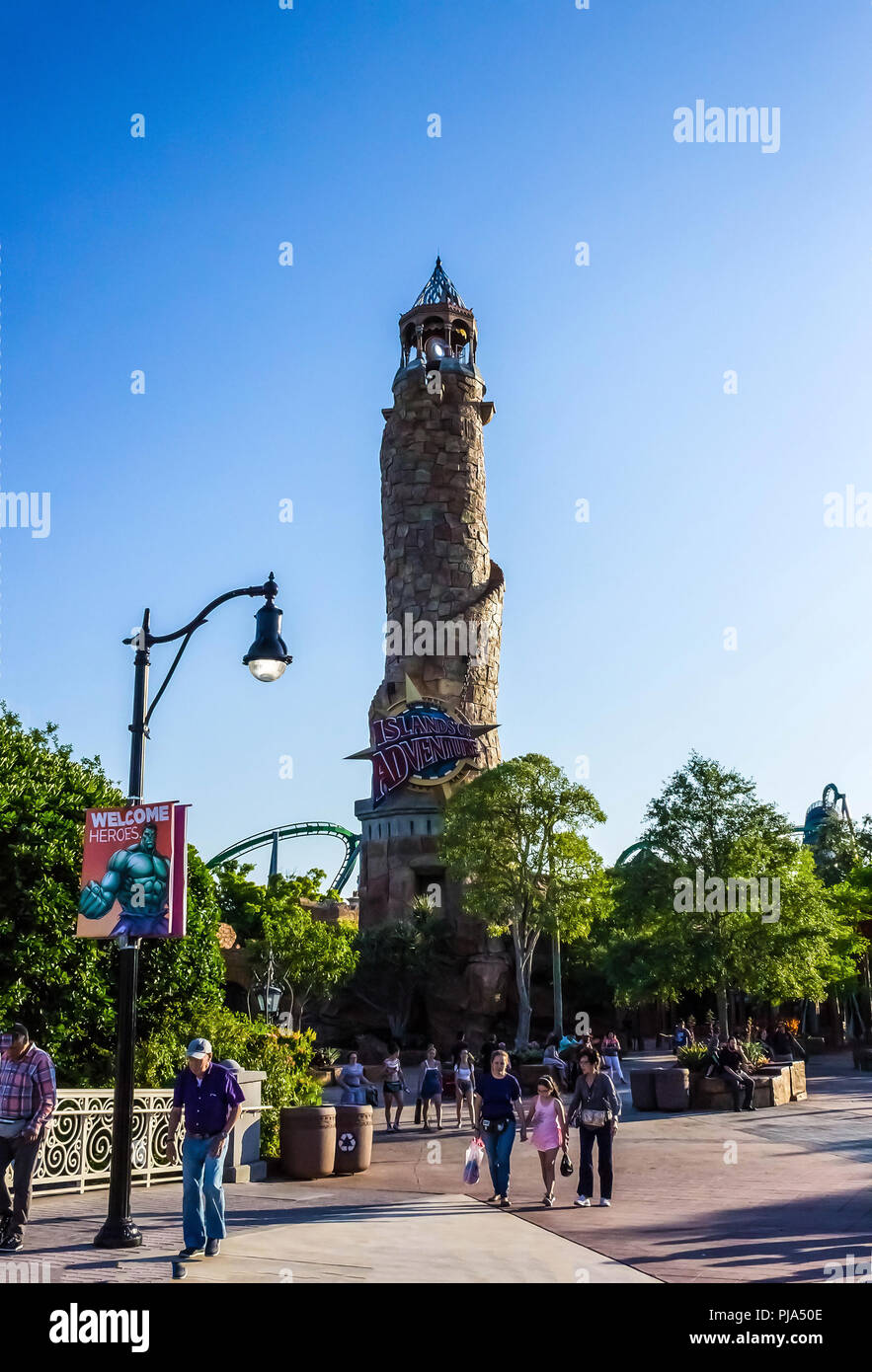Orlando, Florida May 09, 2018 Universal studios city walk