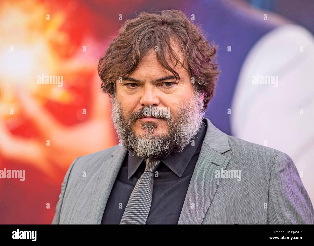 Jack Black during the world premiere of The House with a Clock in Its