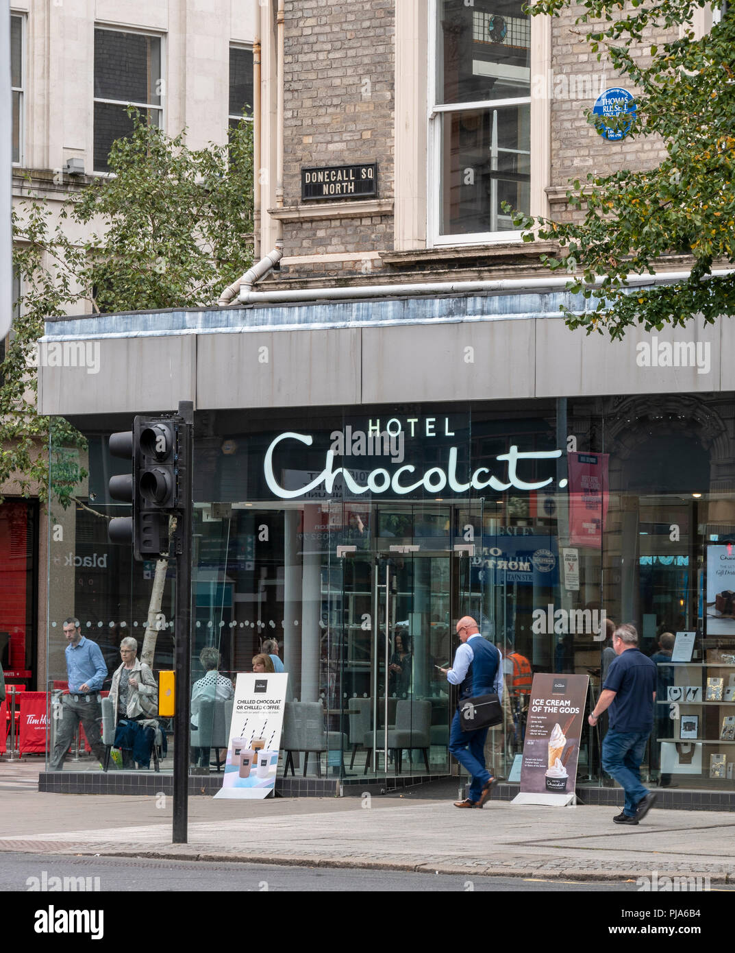 Hotel Chocolat, Donegall Square North, Belfast Stock Photo Alamy