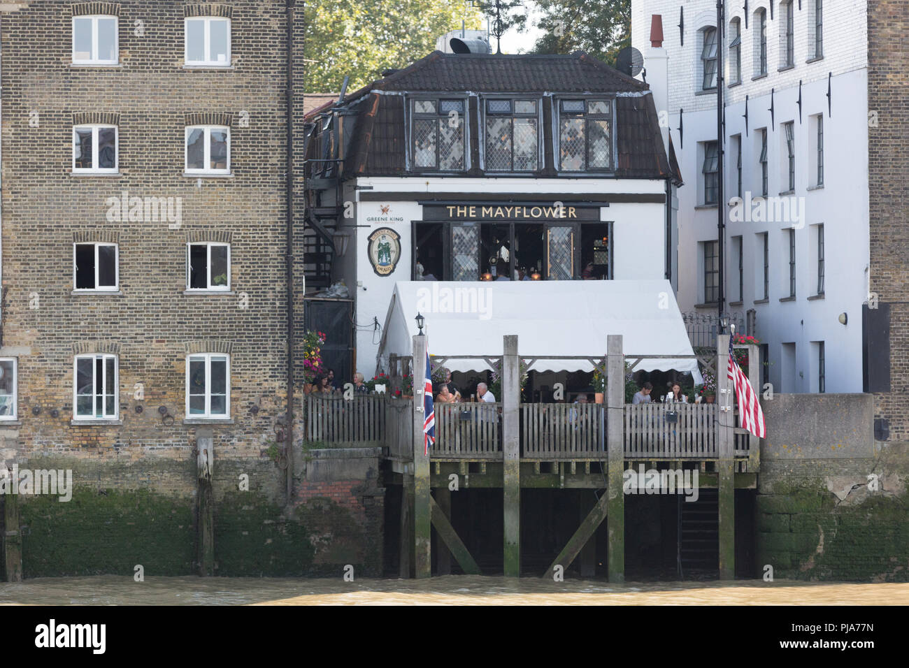 The Mayflower Pub Rotherhithe London Stock Photo