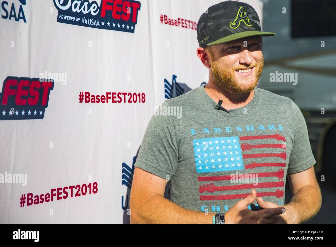 Cole Swindell, lead singer, Cole Swindell band, hosts a meet and greet