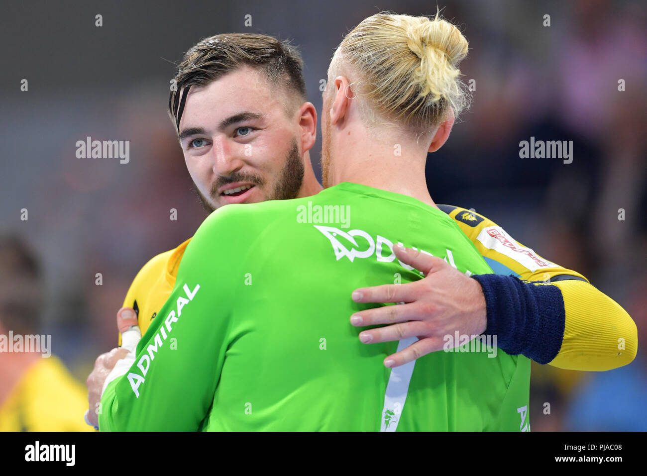 05 September 2018 Germany Mannheim Handball Bundesliga Rhein 