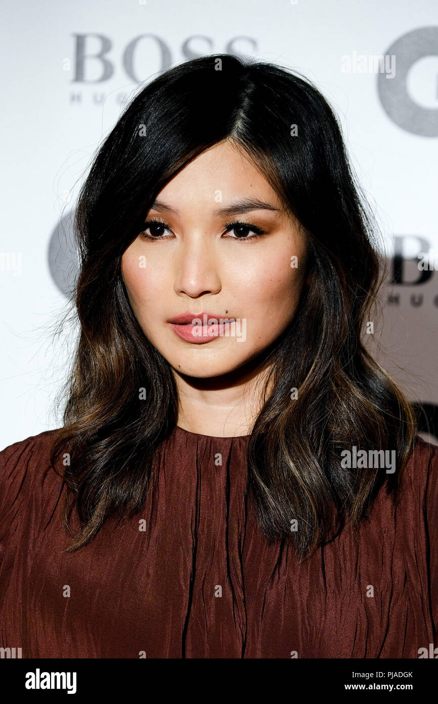 London, UK. 5th September, 2018. Gemma Chan at GQ Men of the Year