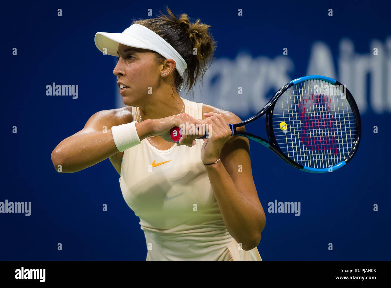 New York, USA. September 5, 2018 Madison Keys of the United States in