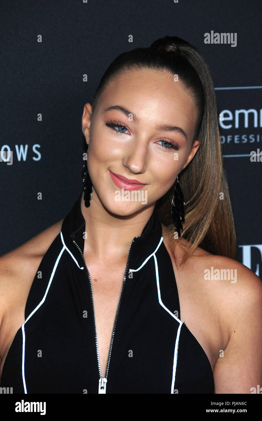 New York, NY, USA. 05th Sep, 2018. Ava Michelle Cota at E!, ELLE & IMG