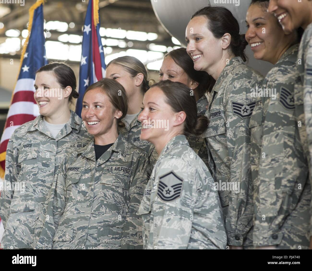 Topless women of the air force teens elder men