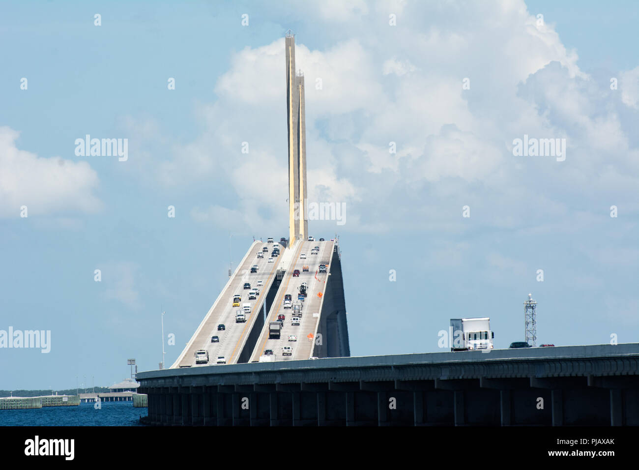Tampa bay bridge hi-res stock photography and images - Alamy
