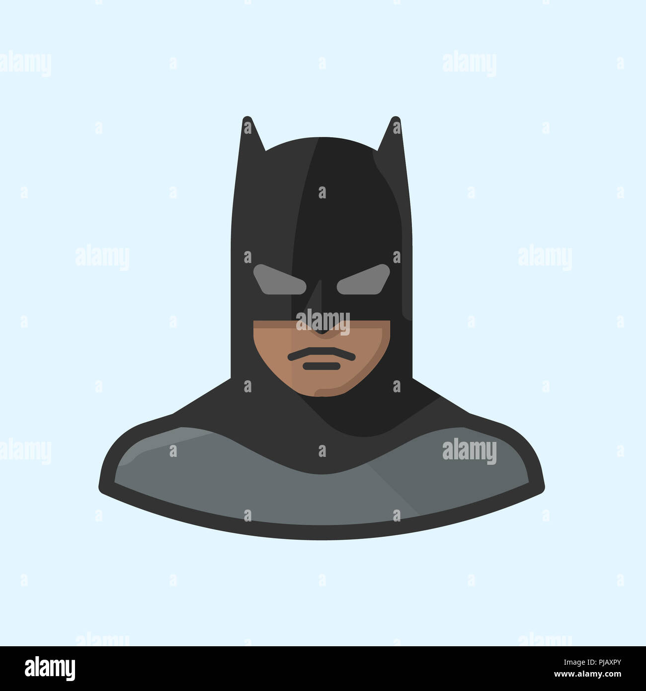 African american batman Stock Photo 217828771 Alamy