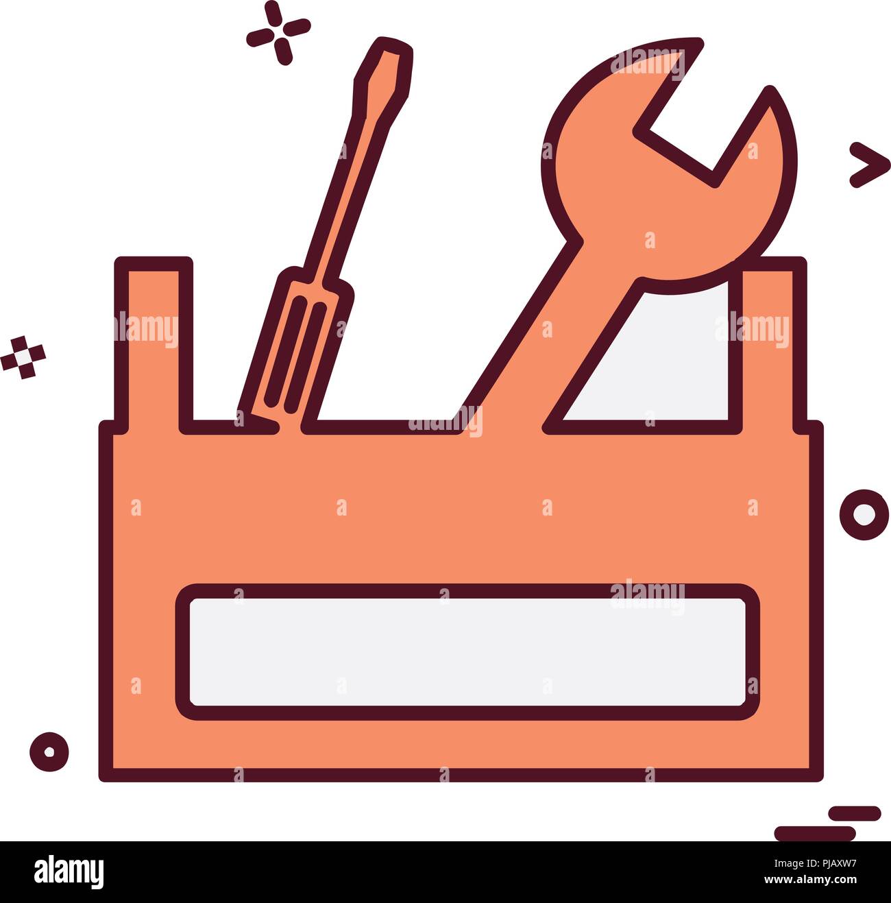 Hardware tools icon design vector Stock Vector Image & Art Alamy