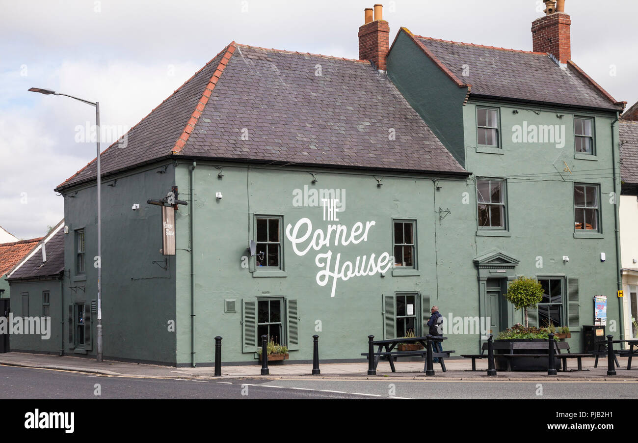 The Corner House pub in Sedgefield,Co.Durham,England,UK Stock Photo Alamy
