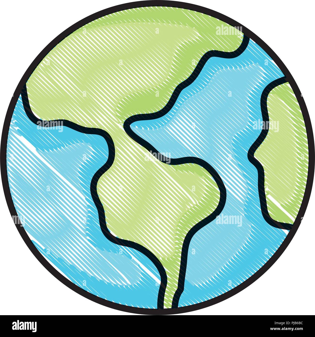 earth planet icon over white background, vector illustration Stock ...